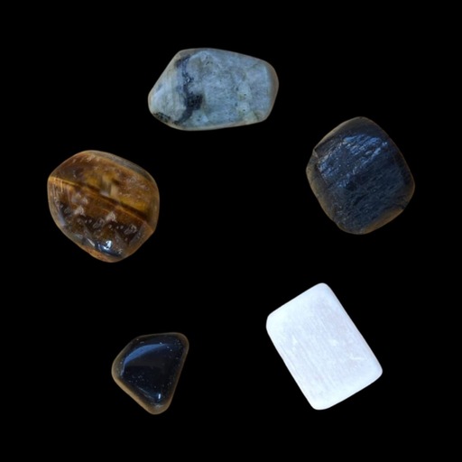 Black Magic for Protection Tumble Stone Kit - Image 3