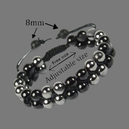 Double Protection Macrame Bracelet - Image 2