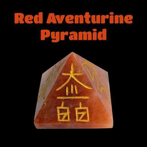 Red Aventurine Pyramid