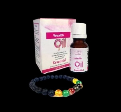 Wealth Essential Oil with Bracelet